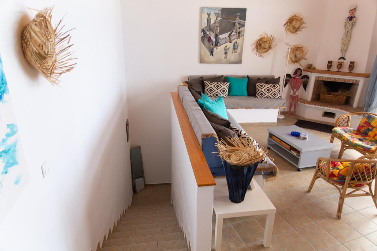 The Ocean Beach House Appartement Agia Paraskevi  Buitenkant foto