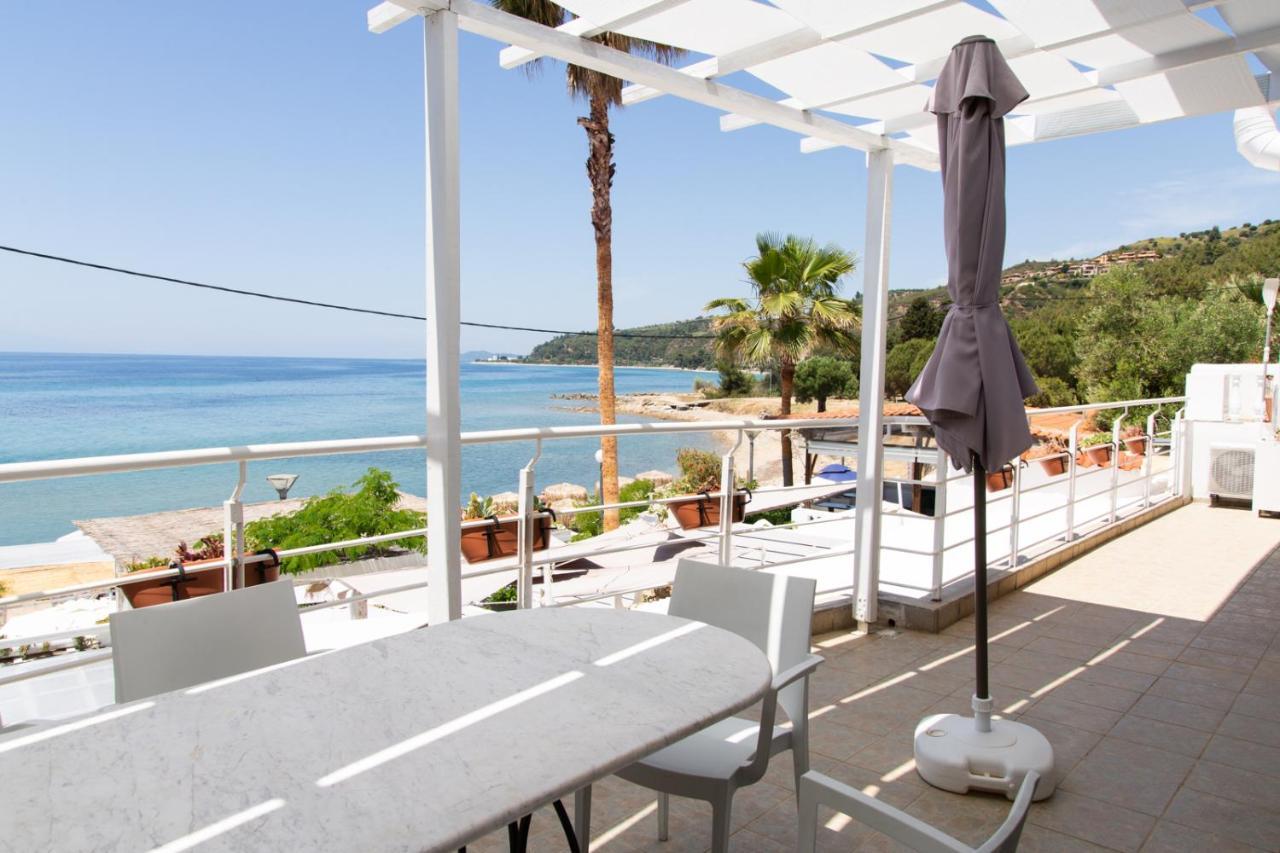 The Ocean Beach House Appartement Agia Paraskevi  Buitenkant foto