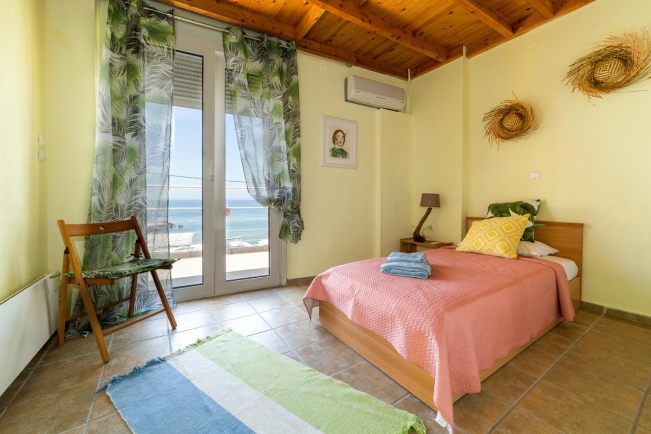 The Ocean Beach House Appartement Agia Paraskevi  Buitenkant foto